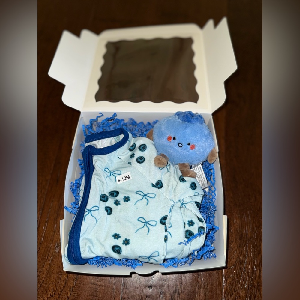 Blueberry Themed Baby Gift Set